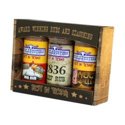 Gift box - 3 Top Selling BBQ Rubs