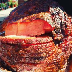 Texas Pecan smoked ham recipe