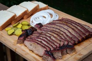 Brisket ready to serve