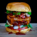 Bacon Jalapeno Cheese Burger