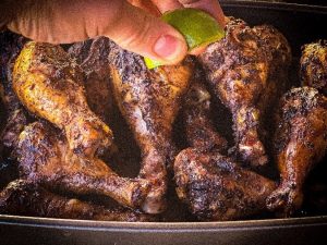 Serve the Caribbean Jerk Chicken