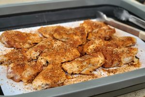 Seasoned chicken wings