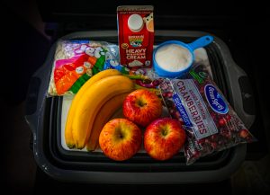 Cranberry salad ingredients