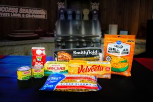 Ingredients for Hatch green Chile bacon mac n cheese