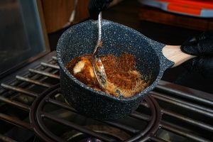 Butter and Brown Sugar mixture
